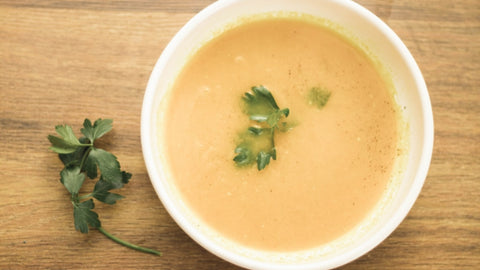 Comforting and Warm: Carrot, Ginger, and Turmeric Winter Soup