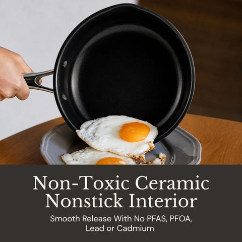 Campus Kitchen Ceramic Nonstick Starter Set