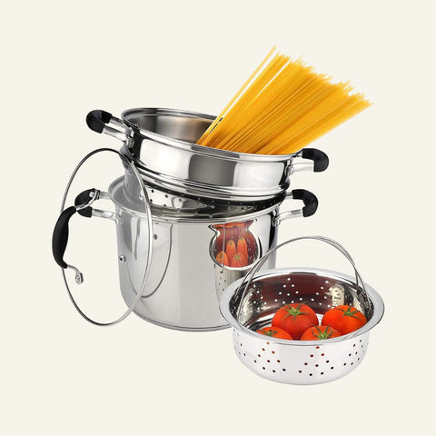 AVACRAFT Signature Stainless Steel Multi-Cook Pot (5-Ply)