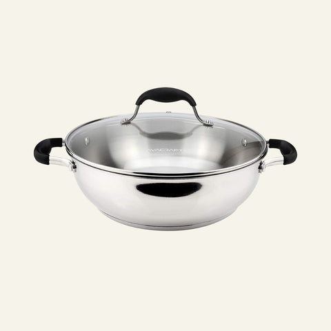 AVACRAFT Signature Stainless Steel Everyday Pan (5-Ply)