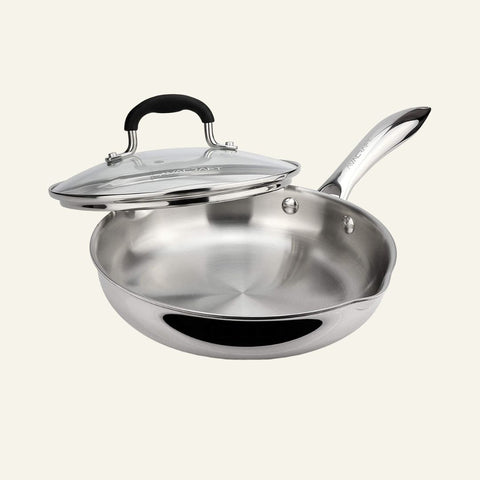 Essential Stainless Steel Frying Pan (Tri-Ply )