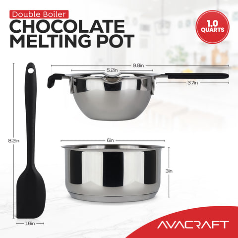 AVACRAFT Signature Stainless Melting Pot Set