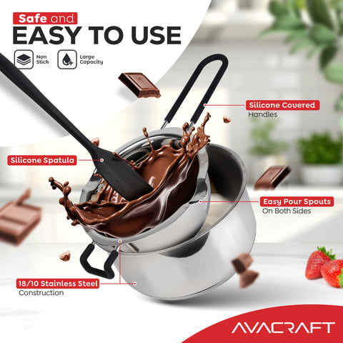 AVACRAFT Signature Stainless Melting Pot Set