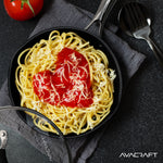 Load image into Gallery viewer, AVACRAFT Ceramic Nonstick Frying Pan with Lid, Egg Pan, Ceramic Nonstick Skillet, 100% PFOA, PTFE Toxins Free Cooking Pan, Best Ceramic Pans for Cooking, 8 Inch
