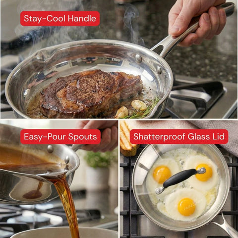 Campus Kitchen Stainless Steel Starter Set