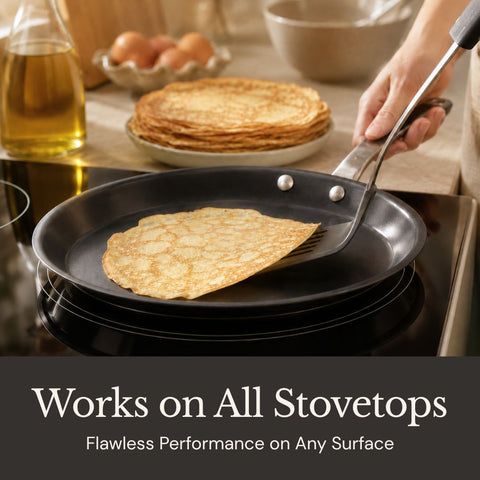 Non-Toxic Ceramic Nonstick Crepe Pan