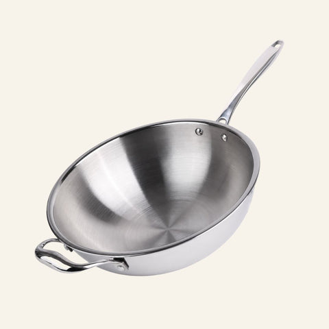 Essential 10” Stainless Steel Wok